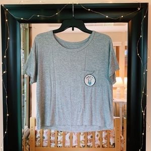 Soft and Sexy Tee with “I DREAM OF YOU” Pocket